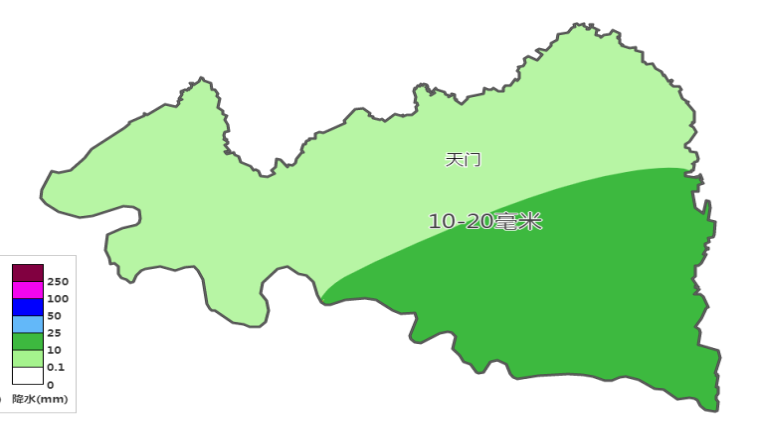 天門7月17日雨情、水情、未來天氣情況快報(bào)